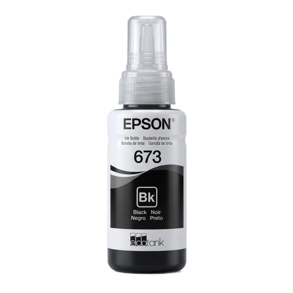 Epson 673 Black Genuine Inkjet Ink Bottle 70ml view 2